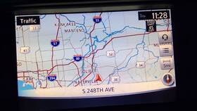 594-01831 Infiniti Info-gps-tv Screen Display Dash Thru 12/14 Fits 15 Q50 2206949