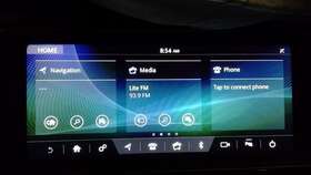 594-10054 Jaguar Info-gps-tv Screen Display Dash Mounted Fits 16-19 Xf