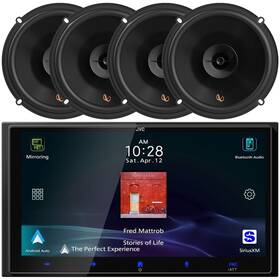 Jvc Kwm795bw-2infspkpr603f Hdmi Input Usb Receiver 4x 6.5 Inch 150w Max 2-way Multi-element Speakers