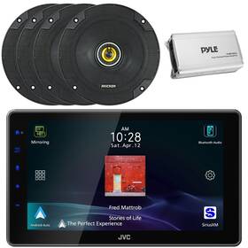 Jvc Kwz900w-2tsg1620f-eea720.4 Usb Am/fm Radio Receiver 4x 6.5 Inch 300w 2-way Speakers 4-channel Amplifier