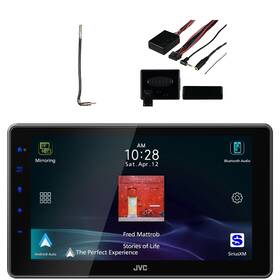 Jvc Kwz900w-40-axswc Apple Carplay Receiver Steering Wheel Control Interface Antenna Adapter