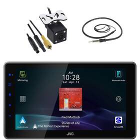 Jvc Kwz900w-aca801 9 Inch Hd Screen Single-din Receiver Rear View Back-up Camera Radio Antenna