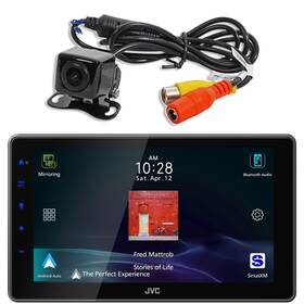Jvc Kwz900w-bucam200j 9 Inch Hd Screen Hdmi Input Receiver Wired 720p Back-up Camera With Parking Lines