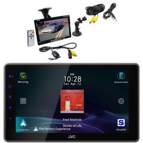 Jvc Kwz900w-plcm18bc 9 Inch Hd Screen Am/fm Radio Receiver 7ftft Rearview Backup Color Camera