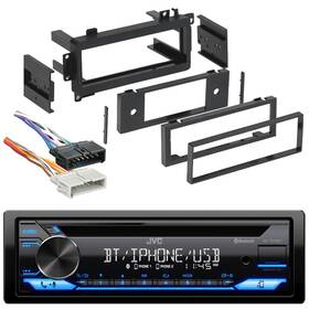 Kdtd72bt-70-1817-mec996501 Jvc-metra Bluetooth Cd Stereo Receiver With Harness Dash Kit Select Chrysler 1984-2003