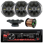 Kdr480-40cs674-eb16g50ft-cca Enrockautomotivebundle Jvc Cd Usb Stereo Kicker Coaxial Speakers 728120472117