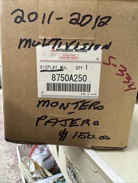 8750a250 Mitsubishi Display Multivision 2011-12 Montero And Pajero Nos