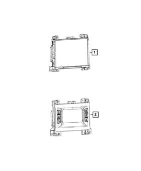 68212745af Mopar Genuine Multi Media Radio