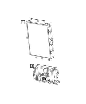 68308913ae Mopar Genuine Multi Media Radio