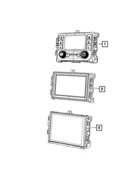 68396667af Mopar Genuine Multi Media Radio