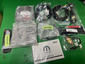 82211829ab Mopar Genuine Dual Headrest Dvd Media System 2010 Dodge Ram 1500 2500