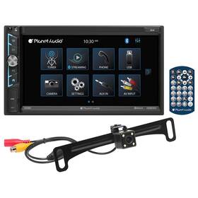 P695mbrc Planet Audio Double Din 6.5 Inch Am/fm/bluetooth With Back Up Camera