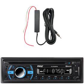 Plcd43btm-eora102 Pyle Plcd43btm Single Din Head Unit In-dash Receiver 12v Amplifier Booster Kit