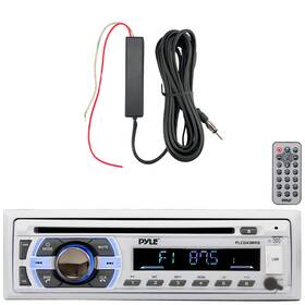 Plcd43mrb-eora102 Pyle Plcd43mrb Single Din In-dash Head Unit Receiver 12v Amplifier Booster Kit