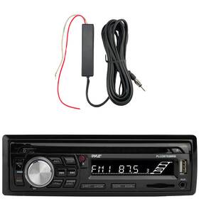Plcdbt95-eora102 Pyle Plcdbt95 Single Din Bluetooth Cd/mp3 Receiver 12v Amplifier Booster Kit