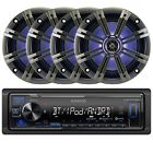 R-kmmbt225u-243km654lcw Enrockautomotivebundle Kenwood Digital Media Bluetooth Receiver Led Coaxial 728120512004
