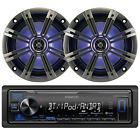 R-kmmbt225u-43km654lcw Enrockautomotivebundle Kenwood Digital Media Bluetooth Receiver Kicker Led 728120511991
