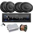 R-kmmbt225u-kfc1666s-kfc6966s Enrockautomotivebundle Bluetooth Receiver Speakers Amp Speaker Wire 728120511892