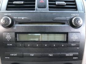 638-52106 Toyota Audio -radio Display And Receiver Fits 11-12 Corolla