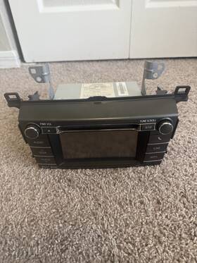 86140-0r020 Toyota Mk304830 2013 Rav4 Radio Receiver Am Fm Display Screen Cd Player