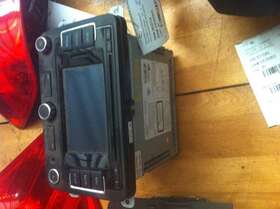 1k0035274b Volkswagen 638-12135 12 Vw Jetta Information Gps-tv Screen Dvd Radio Navigation System Id