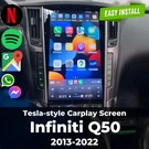 13.6" Mark 7 Tesla Screen For Infiniti Q50 Q60 Gps Navigation Android Car Stereo. Fixed Price $899.00.