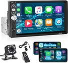 Car Play 7 Inch Screen Swc Dvr Usb Aux Tf Fm Radio Mirror Link Single 1DIN. Fixed Price $299.99.