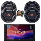 Jvc Digital Media Receiver, 2X 6.5" 300W Speakers, 6.75" + Wire. Fixed Price $398.00.