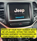 14-17 Jeep Cherokee 8.4 Uconnect Radio Display Screen 68211959AI. Fixed Price $145.24.