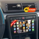 For Audi A4 2000-2009 Apple Carplay Stereo Radio Gps Wifi Navi Android 15. Fixed Price $99.99.