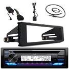 Jvc KD-T92MBS Single Din Usb Receiver, Install Kit, Handlebar Control Interface. Fixed Price $289.49.