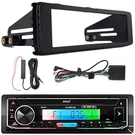 Pyle PLMRB38B Single Din Marine Receiver W/install Kit, Amplifier Booster. Fixed Price $85.99.