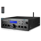 Pyle Compact Bluetooth Stereo Amplifier W/ Fm Radio, Digital Lcd Display, 200. Fixed Price $58.99.