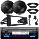 Jvc KD-X38MBS Single Din Receiver, 2X 6.5" Speaker W/adapter, Stereo Install Kit. Fixed Price $271.99.