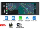 Eonon 6.28IN Single 1 Din Stereo W/ Carplay Voice Control Multimedia Player. Fixed Price $90.34.