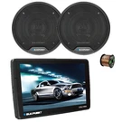 Blaupunkt Cali 900 9" Touchscreen Wifi Receiver, 2X 6" 40W Car Speakers, Wire. Fixed Price $487.00.