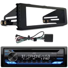 Jvc KD-T720BT Single Din Bluetooth Cd Receiver, Stereo Install Kit (98-2013 Hd). Fixed Price $149.00.