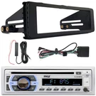 Pyle PLCD43MRB Single Din Marine Receiver W/install Kit, Amplifier Booster. Fixed Price $138.49.
