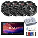 Rv Package: Jvc Single-din Radio, 4X 6.5" 150W Max Speakers, Channel Amplifier. Fixed Price $617.49.