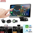 Atoto P8PR 7IN Portable Car Radio Dual Recording Camera Input Remote Conrol. Fixed Price $75.99.