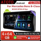 For Mercedes-benz B-class W245 2011-2012 Stereo 12.3" Android Carplay 4G Lte. Fixed Price $359.99.