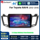 Carplay 6+128G ANDROID15 For Toyota RAV4 2012-2018 Stereo Radio Gps Navi Rds. Fixed Price $208.99.