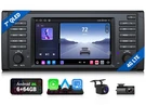 Cam+dvr+android Auto 7" Qled 6+64 For Bmw 528I 530I E39 1995-2003 Head Unit Gps. Fixed Price $266.16.