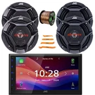 Jvc Bluetooth Receiver, 2X 6.5" 300W Speakers, 6.75" + Wire. Fixed Price $383.49.