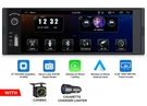 Eonon 6.28" Single 1DIN Stereo Radio Wireless Apple Carplay/android Auto Cam. Fixed Price $90.24.