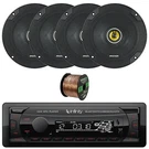 Infinity Alpha 100 Bluetooth Fm Radio Receiver, 4X 6.75" 300W Car Speakers, Wire. Fixed Price $220.99.