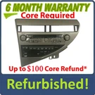 2013 - 2015 Lexus RX350 RX450H Oem Factory Am Fm Radio Stereo Cd Player Receiver. Fixed Price $796.00.
