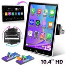 Single 1DIN Auto Rotatable Screen 10.4" Android 15 Car Stereo Radio Gps 2+64GB. Fixed Price $109.99.