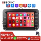 7" Stereo Radio For Vw Volkswagen Jetta Passat Carplay Gps Touch Screen 64GB. Fixed Price $117.99.