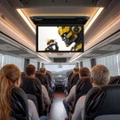 21.5 Inch Roof Mounted Car Tv Bus Monitor 1080P Video Player Xtrons Hdmi Speaker. Fixed Price $489.99.